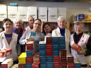 January 24th Rotary Day at the Stittsville Food Bank